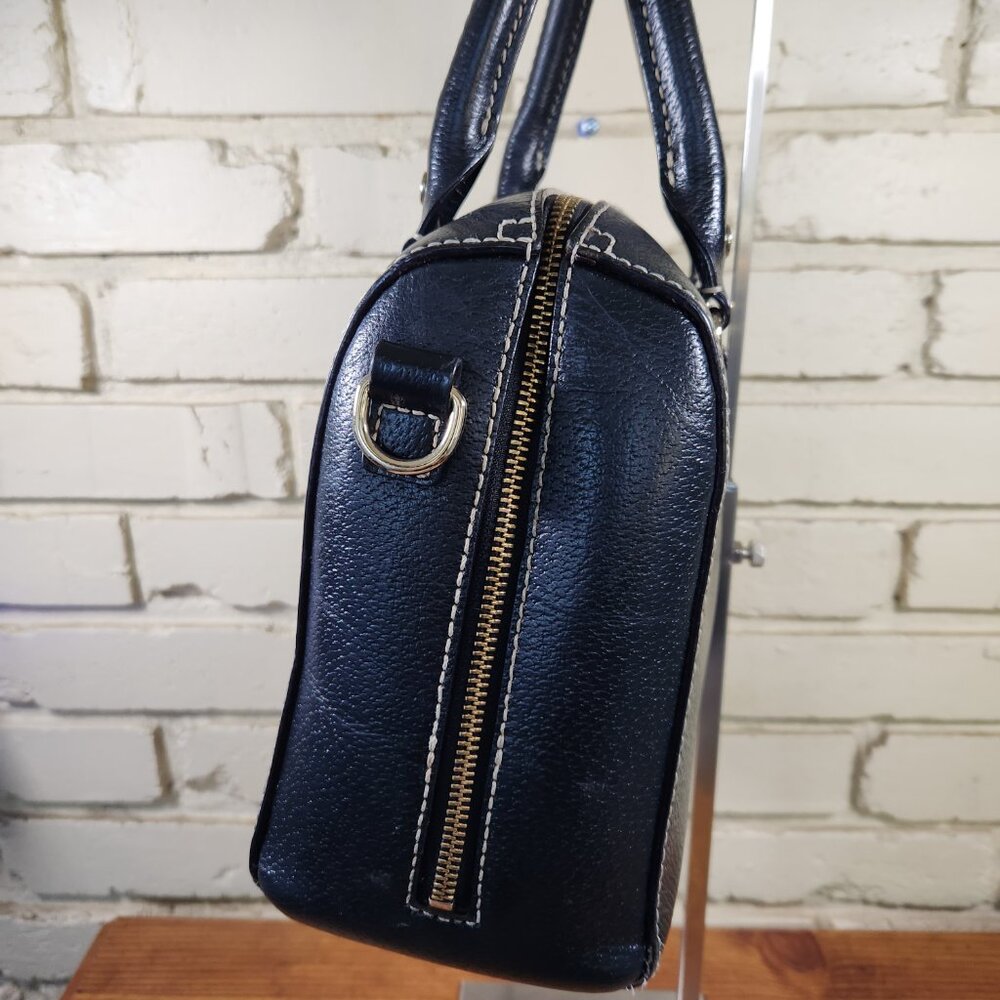 Kate Spade Alessa Black Leather Shoulder Bag Purse - Picture 4 of 14